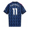 Arsenal Gabriel Martinelli #11 Bortatröja 2025-26 Korta ärmar